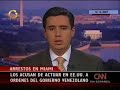 Detenidos Agentes Ilegales del Chavismo en Miami, Florida.