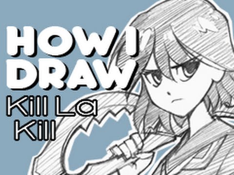 how to draw ryuko matoi