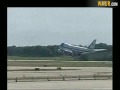 Air Force One Takes Off From Pease