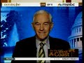 Arianna Huffington and Ron Paul discuss Corporationism on MSNBC's Morning Joe