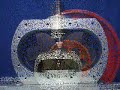 Stirling Engine with Rhombic Drive Stirling Engine with Rhombic Drive