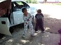 CHURUMUCO DANIEL Y JAQUELIN BAILANDO QUIEN SE COMIO MI QUESO