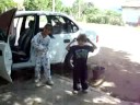 CHURUMUCO DANIEL Y JAQUELIN BAILANDO QUIEN SE COMIO MI QUESO