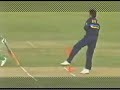 Kapil Dev runs out Peter Kirsten