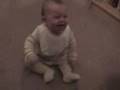 baby laughing