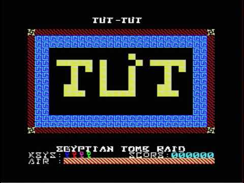 TuT-TuT Egyptian Tomb Raid (2024, MSX, David A Stephenson)