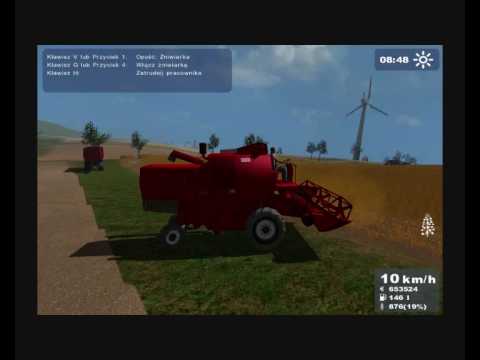 Żniwa 2009 - cz. 1 (Symulator Farmy 2009)