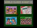 review of the super famicom game, world class rugby and kokunai gekitou hen