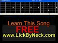 Paparazzi Lady Gaga B A S I C Guitar Lesson Fingerstyle Solo Chord Melody