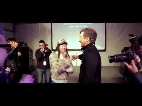 BLEEDING STEEL team make a surprise to Jackie Chan