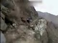 Mountain biker fell off the cliff