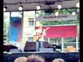 Petteri Sariola fixing broken string at Jazz-Espa 2008 live