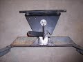 Building a Snow Plow Blade Mount for a BobCat