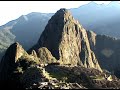 Sunrise on the Machu Picchu