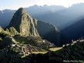 Sunrise on the Machu Picchu
