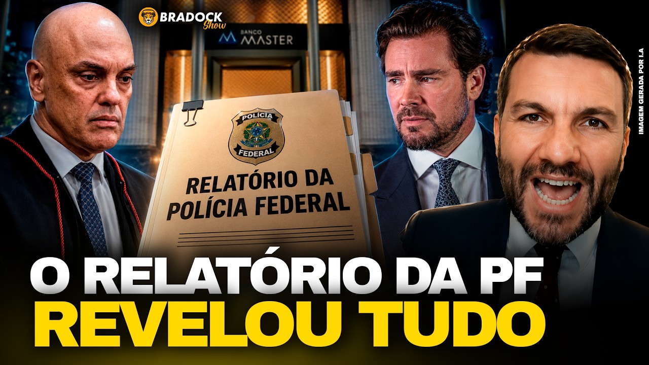 O QUE O RELATÓRIO DA PF REVELOU SOBRE VORCARO E MORAES?
