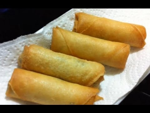 pancakes how hd how  vegetable step recipe make step spring in  by rolls to make vahchef  to samosas