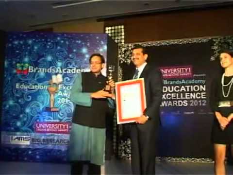 Dr. Sanjay Salunkhe, Director - Jaro Education receiving