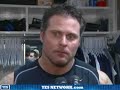 Jason Giambi after the game, 4/1/08