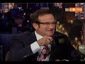 robin williams on david letterman 2003 pt1