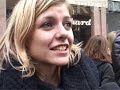 In piazza San Babila dopo gli scontri con la polizia alla manifestazione per la scuola. Due studenti arrestati
