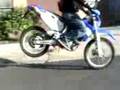 videos de WR250F wheellie