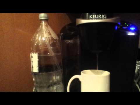 how to drain keurig reservoir