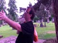 wonder into the cemetry with this man and he will teach you the ways..