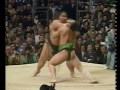 Konishiki vs. Kirishima : Haru 1992