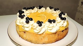 Cheesecake myrtille-citron