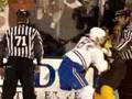 Latendresse fights Hnidy - Game 3 Playoffs 2008