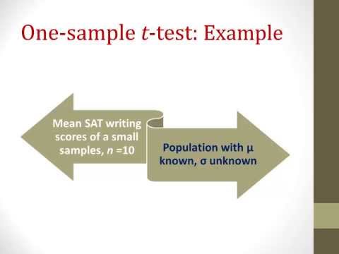 how to report t test apa