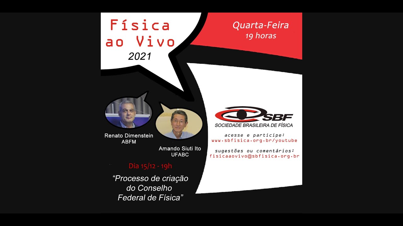 Processo de criação do Conselho Federal de Física