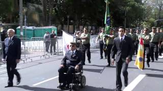 VÍDEO: Anastasia participa do desfile cívico militar em comemoração ao Dia da Independência do Brasil