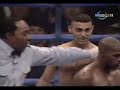prince naseem hamed becomes the ibf featherweight champion by ko in the 8th round against tom johnson. (1997-02-08)