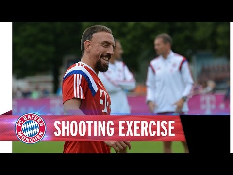Ribéry, Pizarro & Co. Shooting Exercise