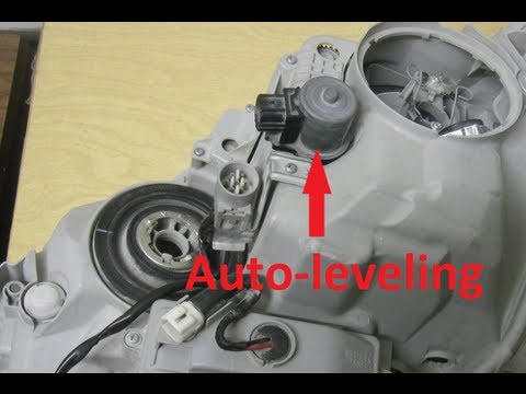 How to replace bad Lexus auto-leveling motor for LS430, RX330, SC430 etc.