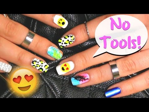 how to easy nail designs for beginners