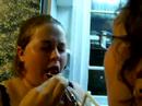 Bitch getting tongue peirced for second time