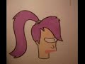 hey people, this is a drawing of the one eyed captain of planet express.