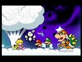 Super Paper Mario Bowser and Peach Super Paper Mario Bowser and Peach