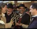 scioli inauguró la exposición de folklore en ituzaingó