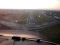 Landing Sunset at Boundary Bay Canada Rwy 25 Cockpit View