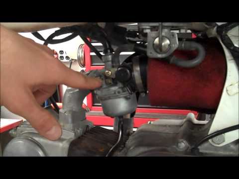 how to clean carburetor on honda xr70