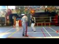 Kungfu sparring with Earl Blijd