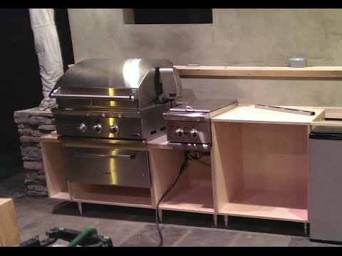 how to build outdoor kitchen