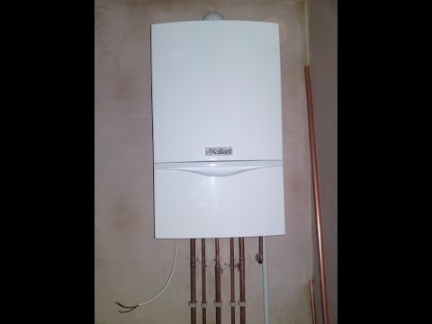 how to drain vaillant combi boiler