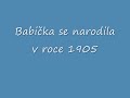 Babi?ka rodinné video Babi?ka rodinné video