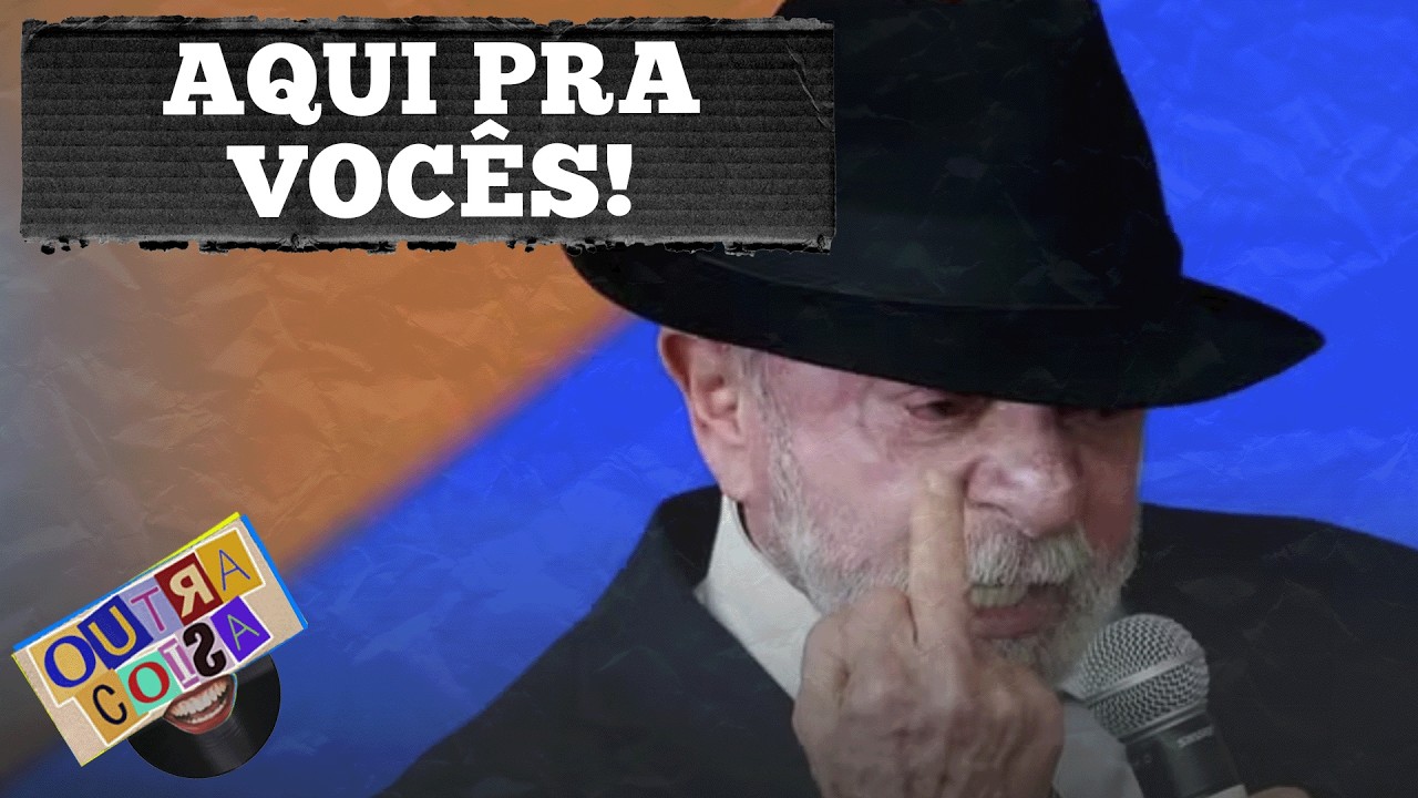 Lula faz gesto obsceno e mídia faz vista grossa