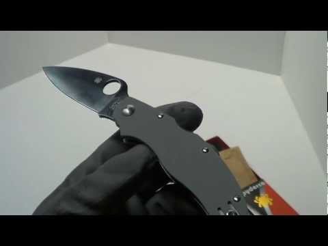Spyderco Caly3 ~ C113GGY SUPER BLUE 2013 Sprint Run by 20DollarBandit